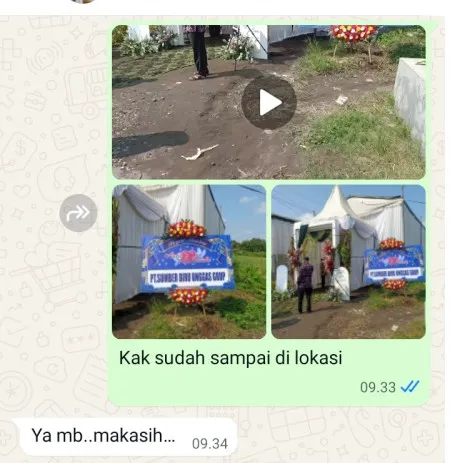 Pengiriman Karangan Bunga Hegarmanah Cidadap