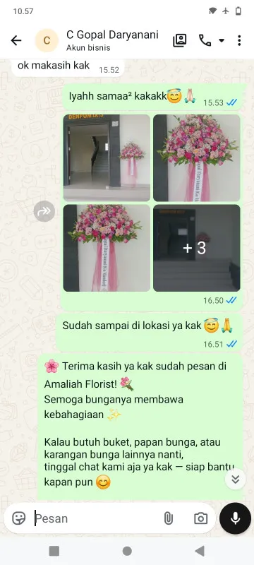 Pengiriman Karangan Bunga Hegarmanah Cidadap