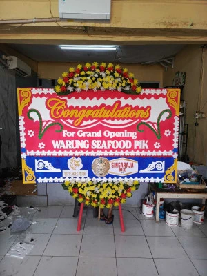 Papan Bunga di Hegarmanah Cidadap